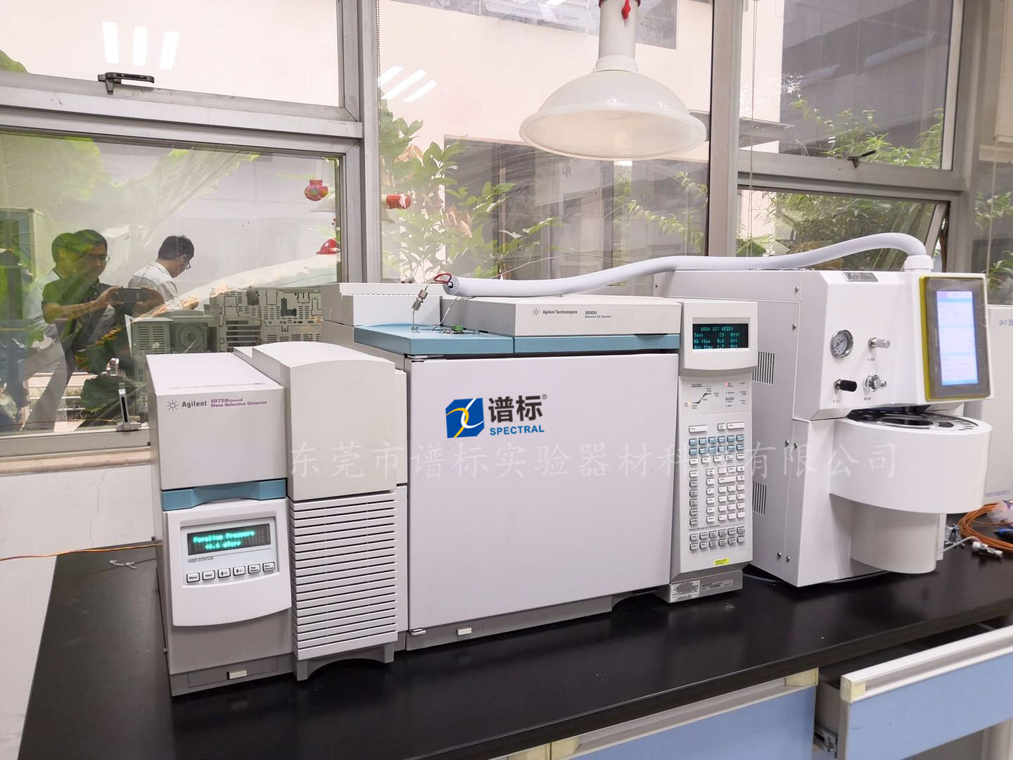 雲南某檢測集團購買我司安捷倫氣相色譜質譜聯用儀二手GCMS
