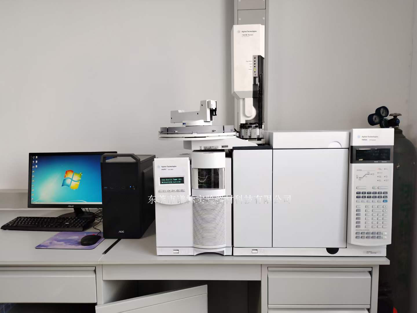 05月08日安捷倫氣相色譜儀質譜聯用儀GCMS 7890A-5975C在安徽安裝用於化學分析領域